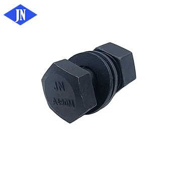 ASTM A490 bolt with nut and washers ASTM A490 bolt with nut and washers